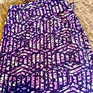 Tall/Curvy purple leggings